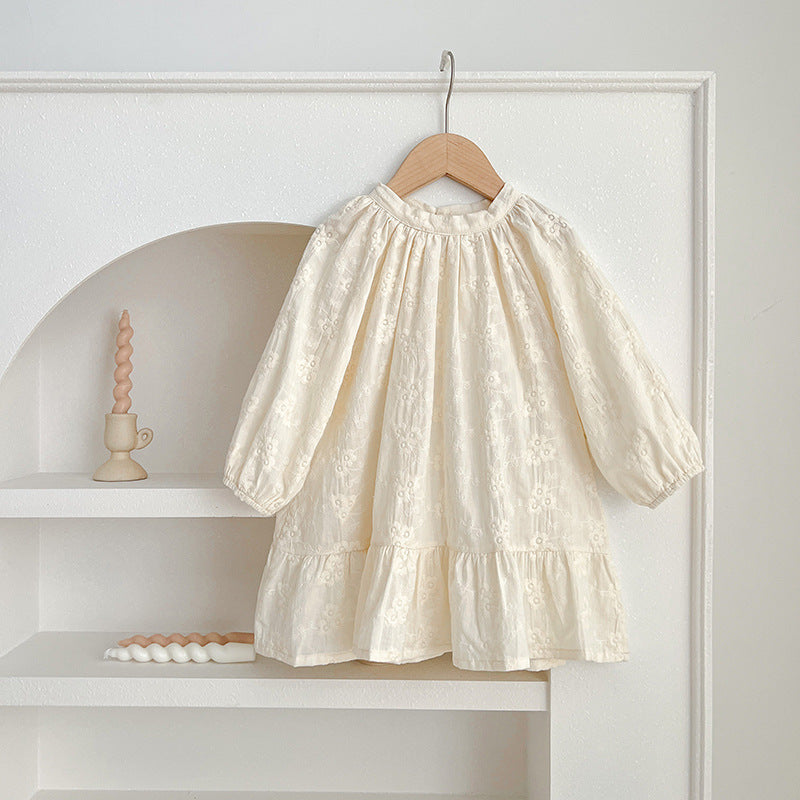 Body ou robe bébé fille col rond, uni ou fleuri