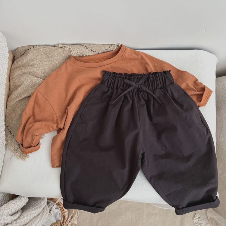 Barboteuse bébé fille unie à longue décoration nœud